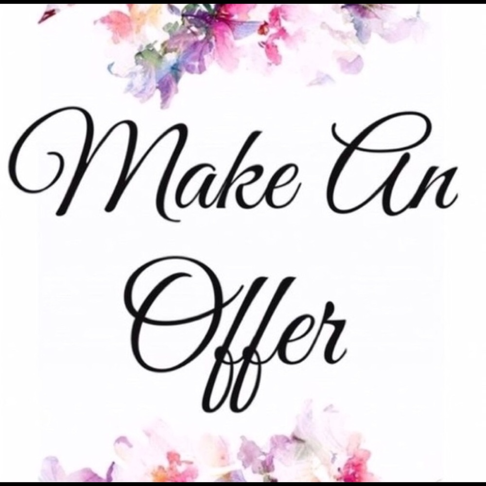 Offers welcome 😊💖